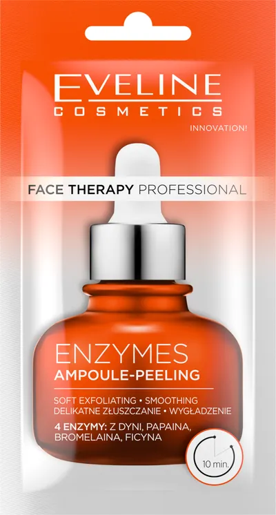 Eveline Cosmetics Face Therapy Professional, Enzymes Ampoule-Peeling (Żelowy peeling enzymatyczny)