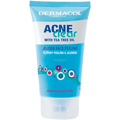 Dermacol Acne Clear, Jojoba Face Peeling (Peeling do twarzy)