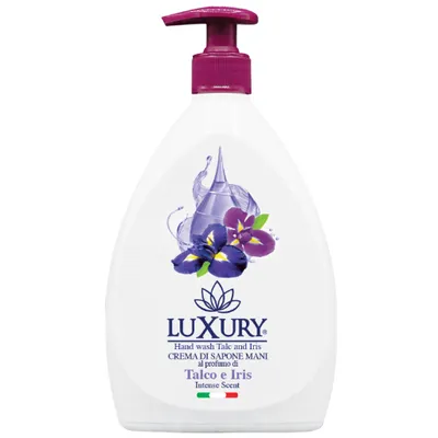 Luxury Sapone Talco e Iris (Mydło w płynie z talkiem i irysem)