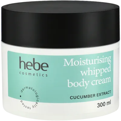 Hebe Cosmetics, Moisturising Whipped Body Cream (Nawilżająca śmietanka do ciała)