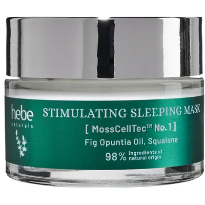 Hebe Naturals, MossCellTec No. 1, Stimulating Sleeping Mask (Stymulująca maska do twarzy na noc)