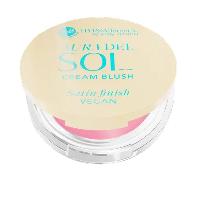 Bell HYPOAllergenic, Aura del Sol, Cream Blush (Kremowy róż do policzków)