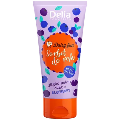 Delia Dairy Fun, Sorbet do rąk `Jagód pełen dzban`