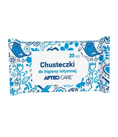 Apteo Care, Chusteczki do higieny intymnej
