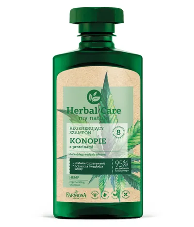 Herbal Care Regenerujący szampon `Konopie z proteinami`