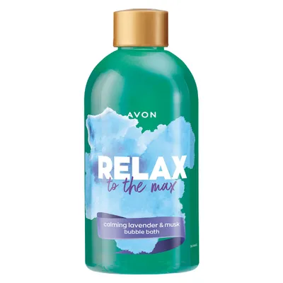 Avon Relax to the Max, Calming Lavender & Musk Bubble Bath (Płyn do kąpieli)