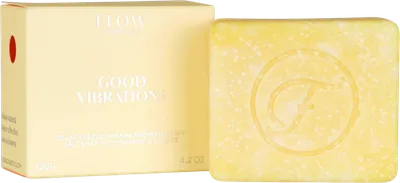Flow Cosmetics Good Vibration, Solar Plexus Chakra, Aromatherapy Salt Soap (Mydło solne  w kostce)