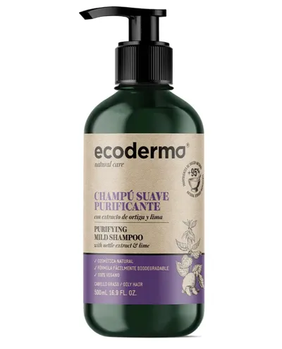 Ecoderma Szampon do włosów przetłuszczających się