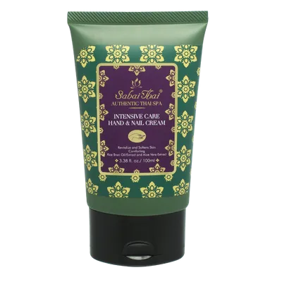 Sabai Thai Authentic Thai Spa, Rice Milk Intensive Care Hand & Nail Cream (Krem do intensywnej pielęgnacji dłoni i paznokci na bazie mleka ryżowego)