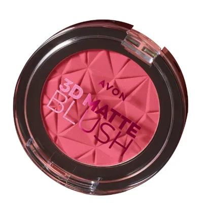 Avon 3D Matte Blush (Matowy róż do policzków)