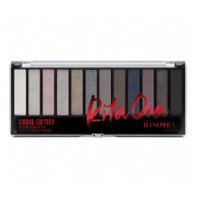 Rimmel Magnif'Eyes Eyeshadow Palette Red Instinct Edition By Rita Ora (Paleta 12 cieni do powiek)