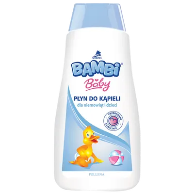 Bambi Baby Płyn do kąpieli dla niemowląt i dzieci