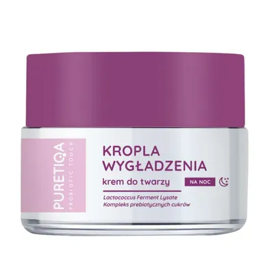 Puretiqa Probiotic Touch Kropla Wygładzenia, Krem na noc