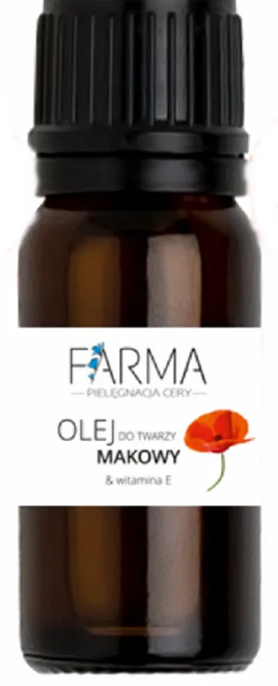 Moja Farma Urody Olejek makowy do twarzy & witamina E