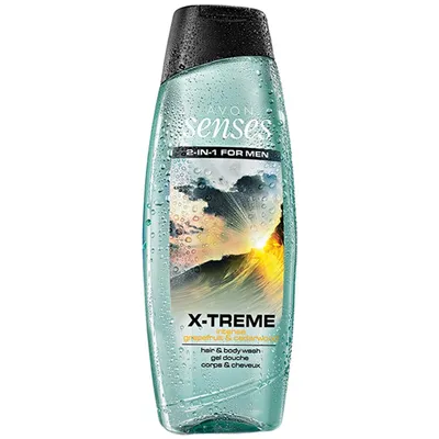 Avon Senses Men, Hair and Body Wash 2 in 1 (Żel do mycia ciała i włosów 2 w 1 (różne rodzaje))