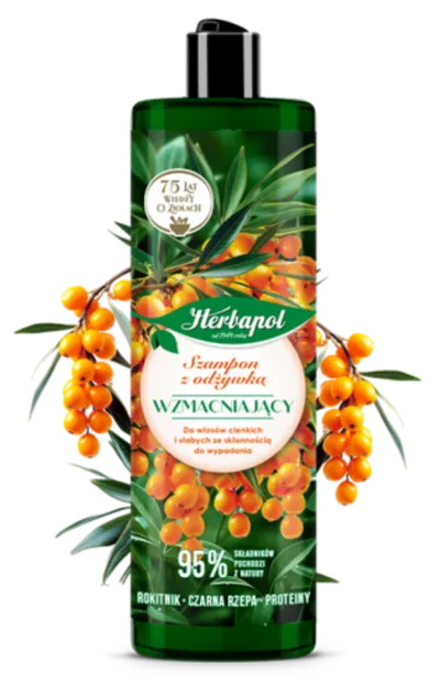 Herbapol Szampon z odżywką wzmacniający