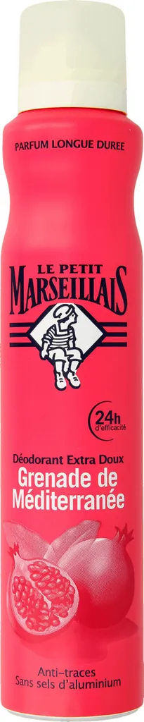 Le Petit Marseillais Grenade de Mediterranee, Deodrant Extra Doux (Granat, Delikatny dezodorant)