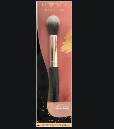 ECOntour Brush Factory Classic Brass, Pędzel do konturowania
