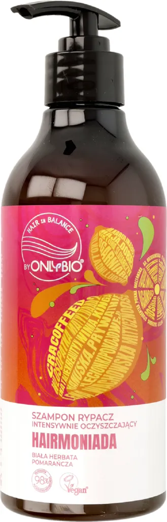 OnlyBio Hair in Balance, Szampon rypacz intensywnie oczyszczający `Hairmoniada`