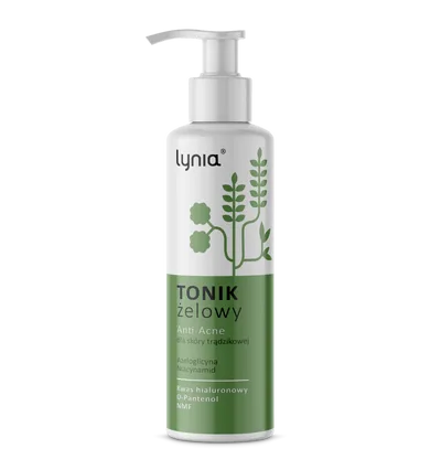 Lynia Tonik żelowy anti-acne dla skóry trądzikowej
