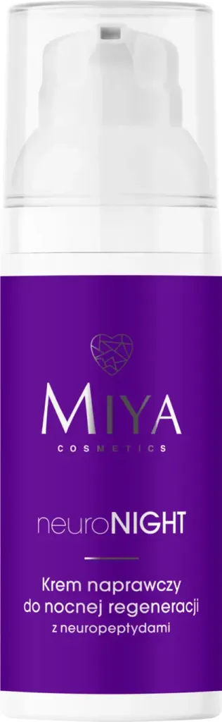 Miya Cosmetics neuroNIGHT, Krem naprawczy do nocnej regeneracji z neuropeptydami