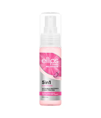Ellips Vitamin Milkshake, Hair Vitamin, 5in1 Spray (Spray pielęgnacyjny do włosów 5w1)