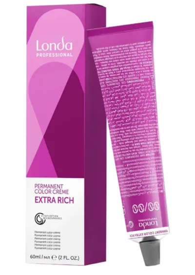Londa Professional Londacolor, Extra Rich Creme Permanent Hair Color with Vitaflection Microspheres (Profesjonalna farba do włosów)