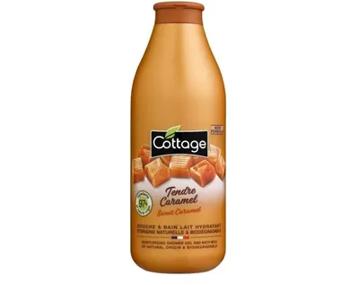 Cottage Sweet Caramel, Creamy Shower Milk (Słodki karmel, Mleczko pod prysznic)