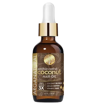 Arganatural Pro Frizz Control Coconut Hair Oil (Olejek kokosowy do włosów przeciw puszeniu się)