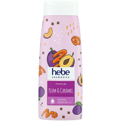 Hebe Śliwka i Karmel, Żel pod prysznic