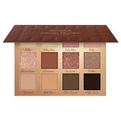 Sensique Splendor Chocolate Eyeshadow Palette (Paleta cieni do powiek)