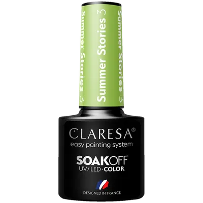 Claresa Summer Stories Soak-off UV/LED Color (Lakier hybrydowy do paznokci)