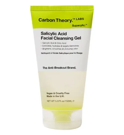 Carbon Theory Salicylic Acid Facial Cleansing Gel (Żel do mycia twarzy z kwasem salicylowym)