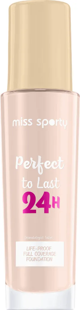 Miss Sporty Perfect to Last 24h Life-proof Full Coverage Foundation (Długotrwały podkład do twarzy)