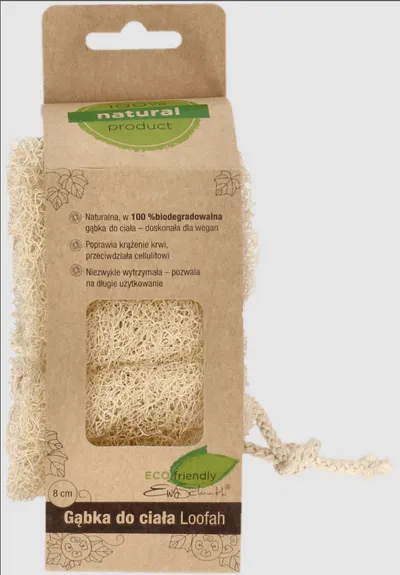 Ewa Schmitt Eco Friendly, Gąbka do ciała Loofah naturalna biodegradowalna