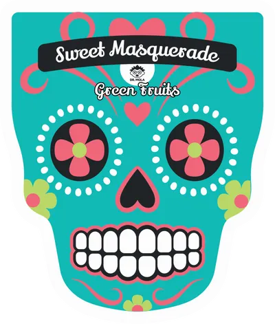 Dr. Mola Sweet Masquerade, Green Fruits Sheet Mask (Maseczka w płachcie oczyszczająca `Gujawa i cytryna`)