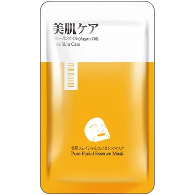 Mitomo Premium, Pure Facial Essence Mask (Odżywcza maska do twarzy w płachcie)