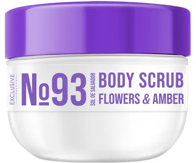 Exclusive Cosmetics Sol de Salvador, No. 93, Flowers & Amber, Body Scrub (Jaśmin i Ambra, Peeling do ciała)