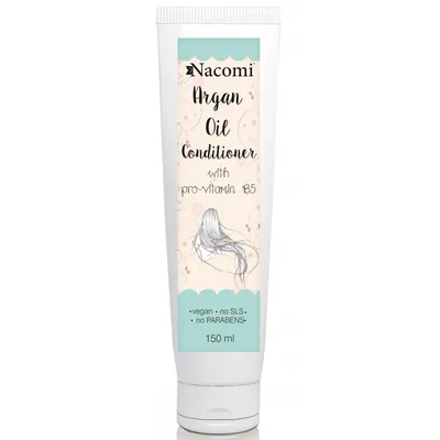 Nacomi Argan Oil Conditioner (Wzmacniająca odżywka do włosów z olejem arganowym)
