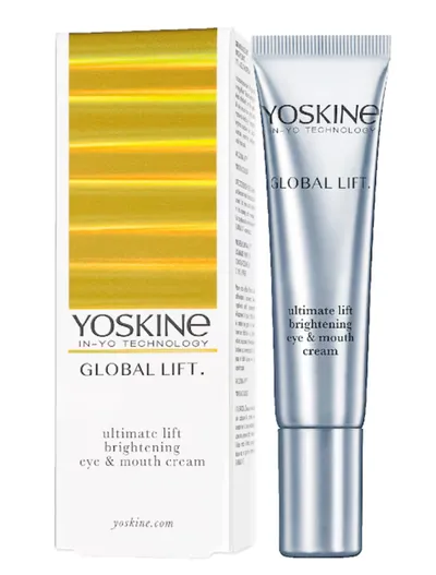 Yoskine Global Lift, Ultimate Lift Brightening Eye & Mouth Cream (Liftingujący krem rozświetlający na okolice oczu i ust)