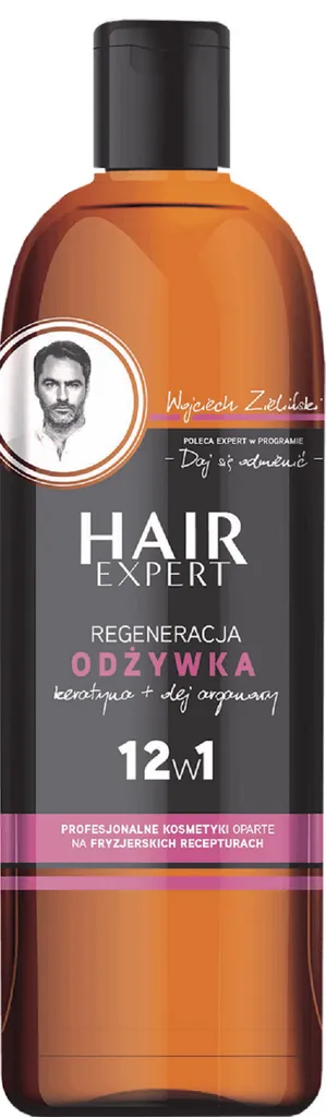 Hair Expert Regeneracja, Odżywka do włosów 12w1 `Keratyna roślinna`