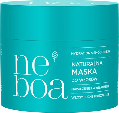 Neboa Hydration & Smoothness, Hair Mask (Naturalna maska do włosów `Nawilżenie i wygładzenie`)