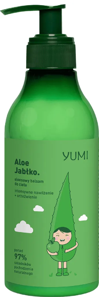 Yumi Aloesowy balsam do ciała  `Aloe Jabłko`