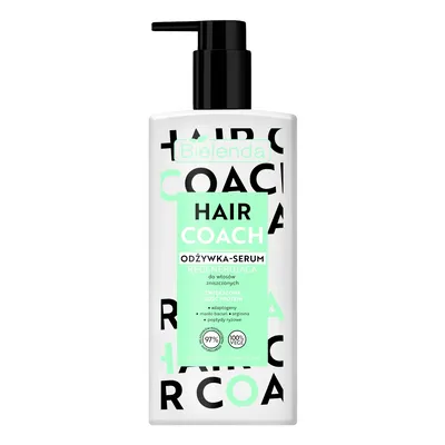 Bielenda Hair Coach, Odżywka-serum regenerująca do włosów zniszczonych