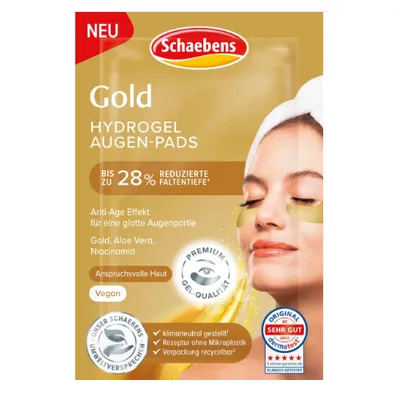 Schaebens Gold, Hydrogel Eye Gel Pads (Żelowe płatki pod oczy)