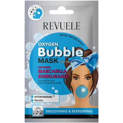 Revuele Smoothing & Refreshing Oxygen Bubble Mask for Face (Wygładzająca maska bąbelkowa do twarzy)