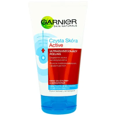 Garnier Czysta Skóra Active, Ultrazłuszczający peeling