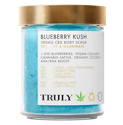 Truly Blueberry Kush CBD Body Scrub (Peeling do ciała z CBD)