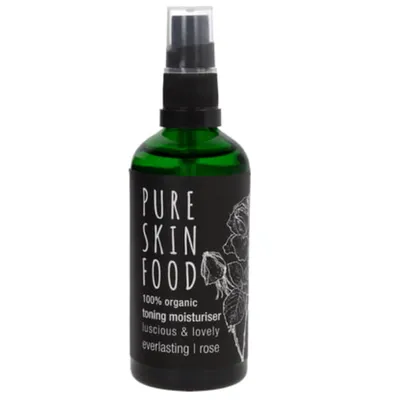 Pure Skin Food Organic Everlasting - Rose Toning Moisturiser (Bezalkoholowa organiczna pielęgnacja uzupełniająca na co dzień)