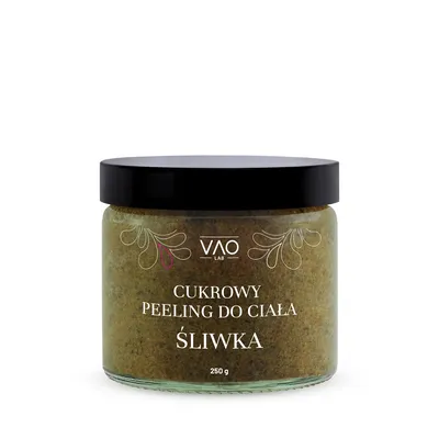 Vao Lab Śliwka, Cukrowy peeling do ciała